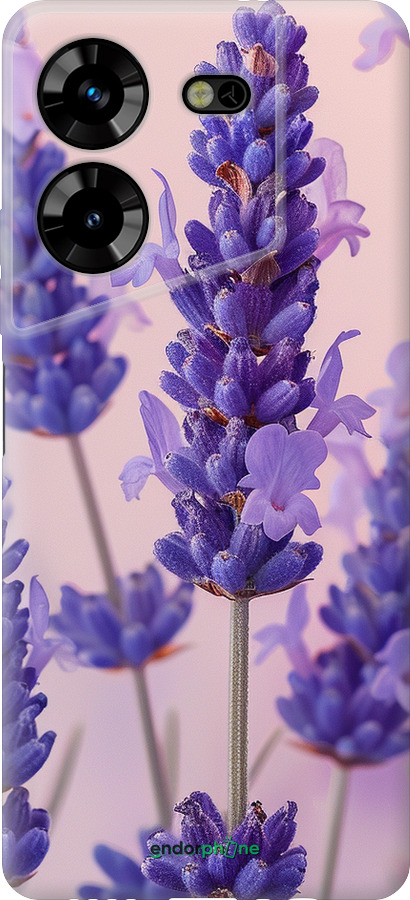 Силіконовий чехол Лаванда для Tecno Pova 5 - 6037u-3139 изображение 