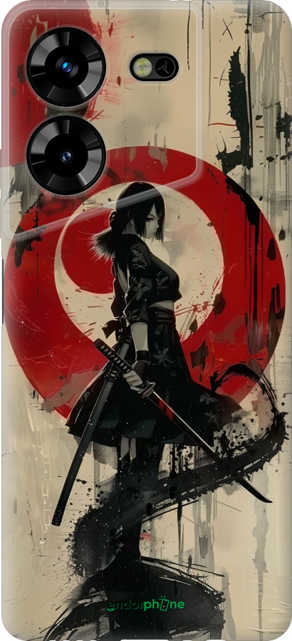 Силиконовый чехол Боевое искусство для Tecno Pova 5 - 6126u-3139 изображение 