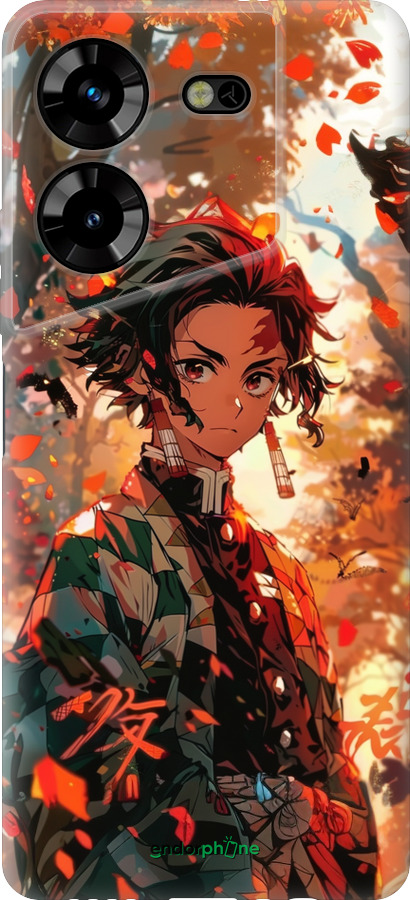 Силиконовый чехол Tanjiro для Tecno Pova 5 - 6130u-3139 изображение 