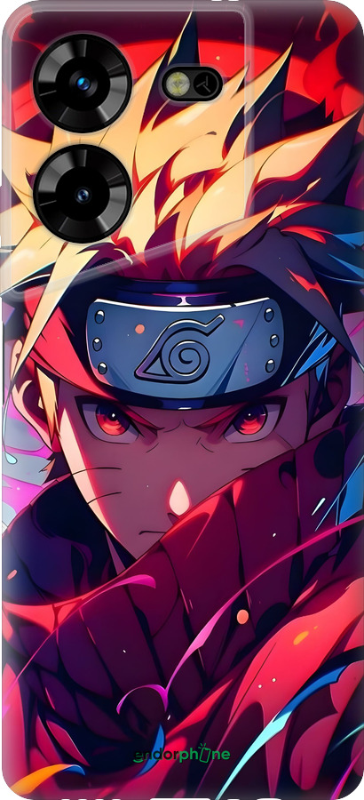 Силиконовый чехол Наруто для Tecno Pova 5 - 6274u-3139 изображение 