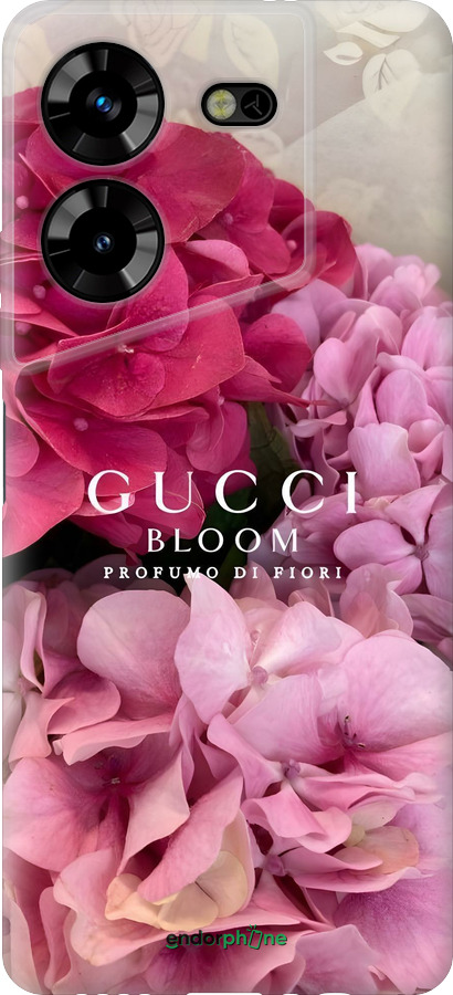 Силиконовый чехол Гучи для Tecno Pova 5 - 6341u-3139 изображение 