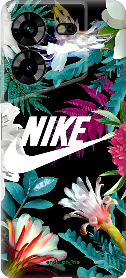 Силиконовый чехол Nike для Tecno Pova 5 - 6378u-3139 изображение 