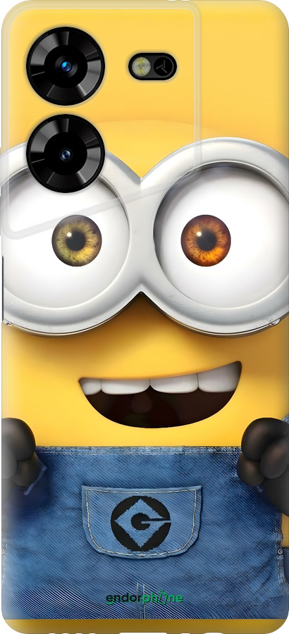 Силиконовый чехол Миньон для Tecno Pova 5 - 6389u-3139 изображение 
