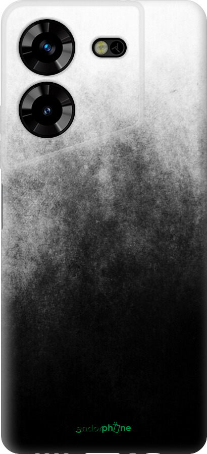 Силиконовый чехол Абстрактная композиция в серых тонах для Tecno Pova 5 - 6477u-3139 изображение 