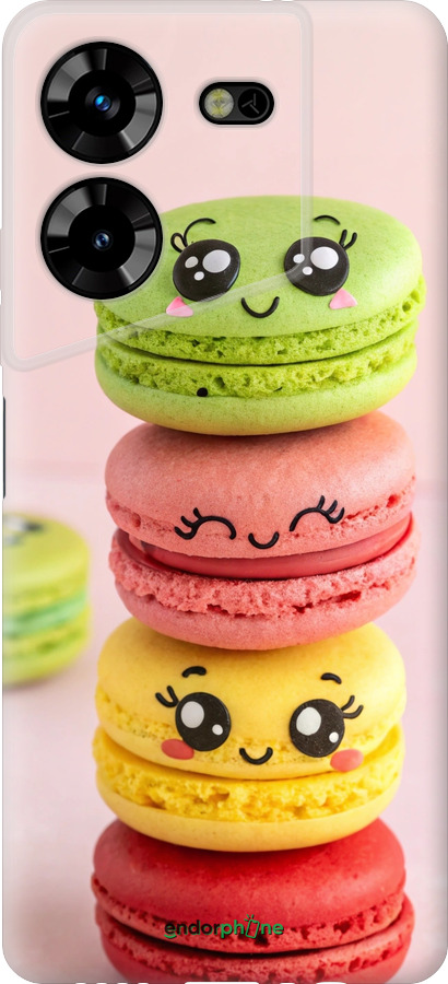 Силиконовый чехол Печенье для Tecno Pova 5 - 6693u-3139 изображение 