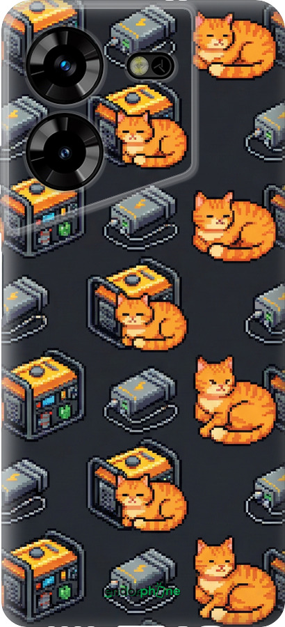 Силиконовый чехол Autonomous Zone для Tecno Pova 5 - 6771u-3139 изображение 