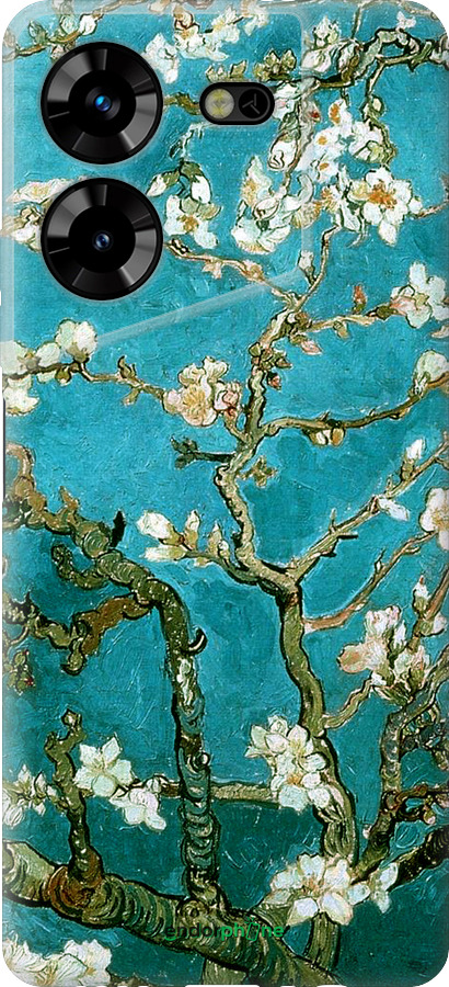 Силиконовый чехол Винсент Ван Гог. Сакура для Tecno Pova 5 - 841u-3139 изображение 