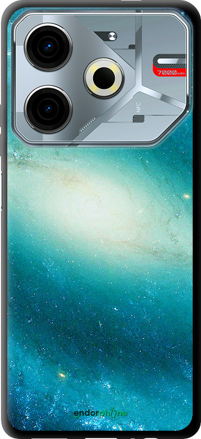 TPU чехол Голубая галактика для Tecno POVA 6 Neo - 177b-3753 изображение 