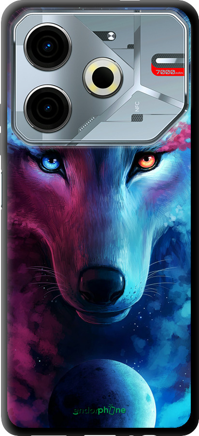 TPU чехол Арт-волк для Tecno POVA 6 Neo - 3999b-3753 изображение 