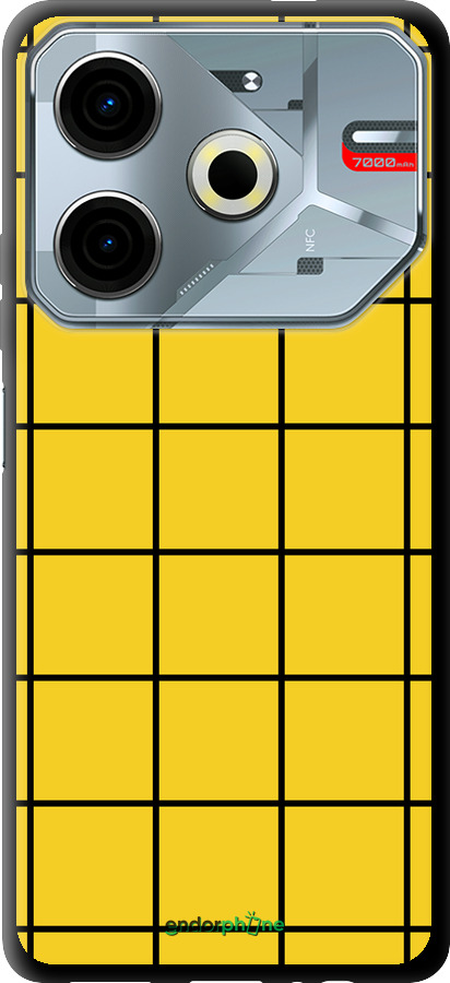TPU чехол Линии 1 для Tecno POVA 6 Neo - 4732b-3753 изображение 