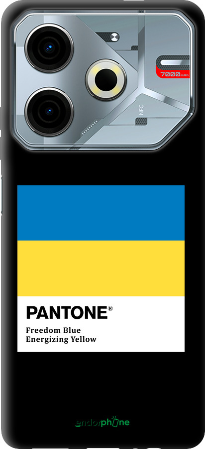 TPU чехол Прапор Пантон для Tecno POVA 6 Neo - 5275b-3753 изображение 