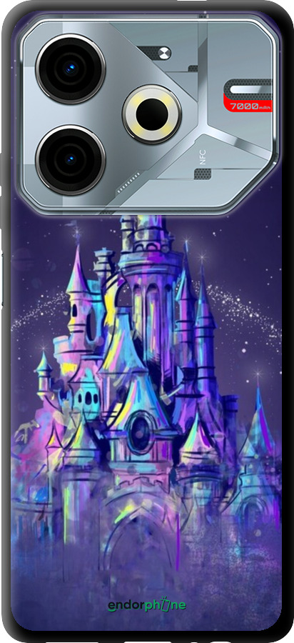 TPU чехол № 5407 для Tecno POVA 6 Neo - 5407b-3753 изображение 
