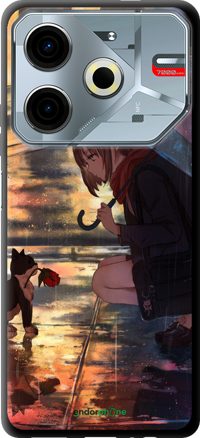TPU чехол Anime для Tecno POVA 6 Neo - 6609b-3753 изображение 
