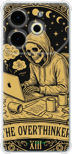 Силіконовий протиударний с посиленими кутами чехол The Overthinker для Tecno POVA 6 Neo - 6774sp-3753 изображение 