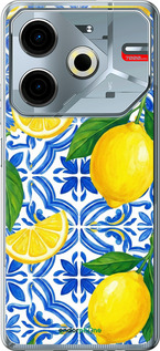 Силиконовый чехол Grocery Girl Italian Summer для Tecno POVA 6 Neo - 6766u-3753 изображение 