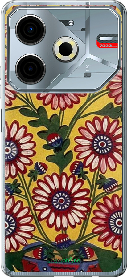 Силиконовый чехол Примаченко3 для Tecno POVA 6 Neo - 5911u-3753 изображение 