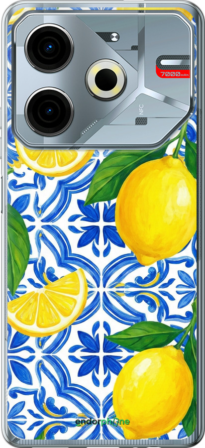 Силиконовый чехол Grocery Girl Italian Summer для Tecno POVA 6 Neo - 6766u-3753 изображение 