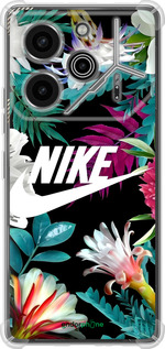 Силіконовий протиударний с посиленими кутами чехол Nike для Tecno Pova 6 Pro - 6378sp-3689 изображение 