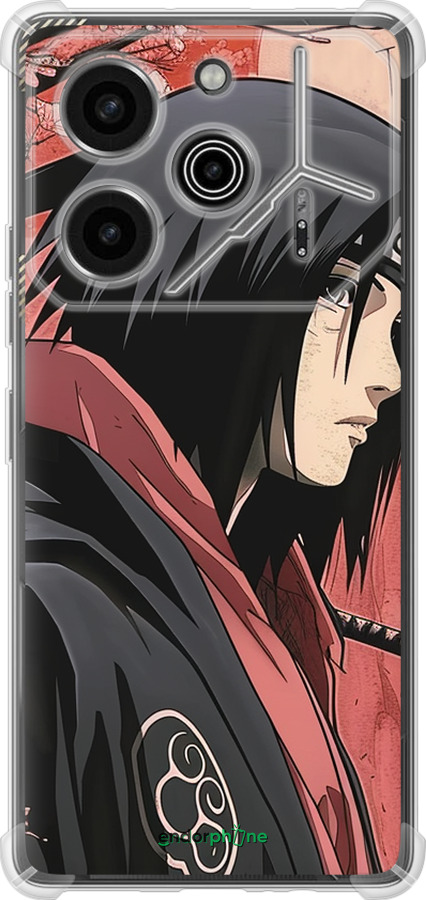 Силикон с усиленными углами чехол Anime v1 для Tecno Pova 6 Pro - 6064sp-3689 изображение 