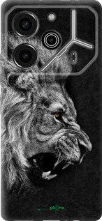Силиконовый чехол Лев для Tecno Pova 6 Pro - 1080u-3689 изображение 