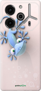Силиконовый чехол Геккончик для Tecno Pova 6 Pro - 1094u-3689 изображение 