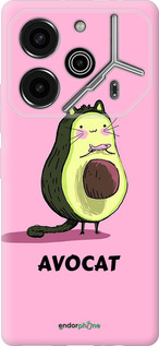 Силиконовый чехол Avocat для Tecno Pova 6 Pro - 4270u-3689 изображение 