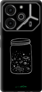 Силиконовый чехол Космос в банке для Tecno Pova 6 Pro - 4297u-3689 изображение 