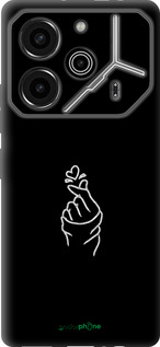 Силиконовый чехол Love You для Tecno Pova 6 Pro - 4298u-3689 изображение 