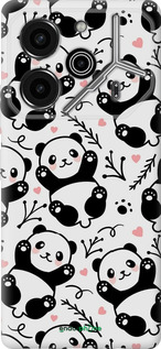 Силиконовый чехол Панды для Tecno Pova 6 Pro - 4318u-3689 изображение 