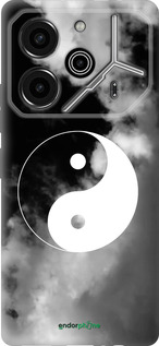 Силиконовый чехол Инь и Янь для Tecno Pova 6 Pro - 4389u-3689 изображение 