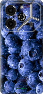 Силиконовый чехол Голубика для Tecno Pova 6 Pro - 4459u-3689 изображение 