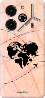 Силіконовий чехол Подорожуй для Tecno Pova 6 Pro - 4607u-3689 изображение 