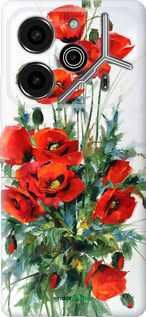 Силиконовый чехол Маки для Tecno Pova 6 Pro - 523u-3689 изображение 