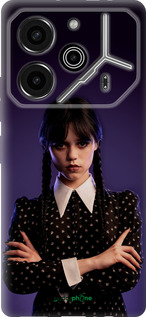 Силиконовый чехол Wednesday v3 для Tecno Pova 6 Pro - 5517u-3689 изображение 