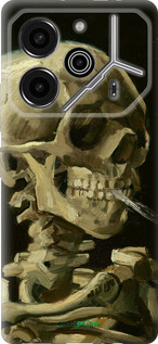 Силиконовый чехол Винсент Ван Гог. Череп для Tecno Pova 6 Pro - 5544u-3689 изображение 