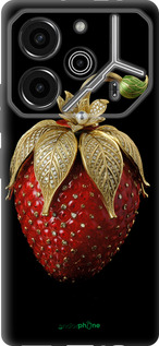 Силиконовый чехол Клубника v3 для Tecno Pova 6 Pro - 5638u-3689 изображение 