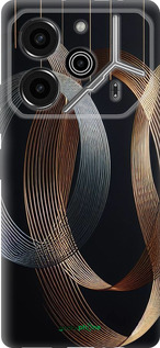 Силиконовый чехол Симфония для Tecno Pova 6 Pro - 5835u-3689 изображение 