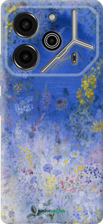 Силіконовий чехол Білокур для Tecno Pova 6 Pro - 5908u-3689 изображение 