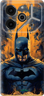 Силіконовий чехол Бетмен для Tecno Pova 6 Pro - 6335u-3689 изображение 