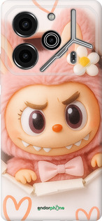 Силиконовый чехол Лабубу 2 для Tecno Pova 6 Pro - 6710u-3689 изображение 