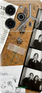 Силіконовий чехол Aesthetic Scrapbook Collage для Tecno Pova 6 Pro - 6773u-3689 изображение 