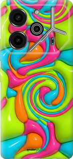 Силіконовий чехол Y2K Jelly Dream для Tecno Pova 6 Pro - 6780u-3689 изображение 