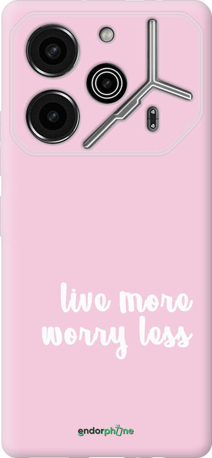 Силіконовий чехол Живи більше для Tecno Pova 6 Pro - 4347u-3689 изображение 