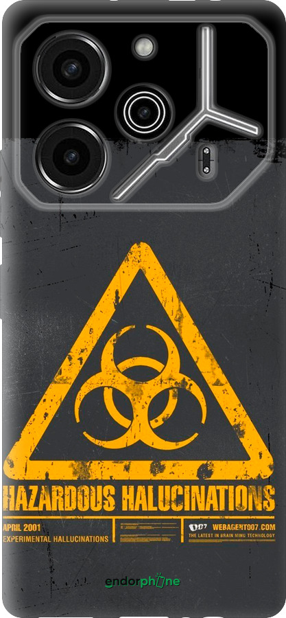 Силіконовий чехол biohazard 28 для Tecno Pova 6 Pro - 4846u-3689 изображение 