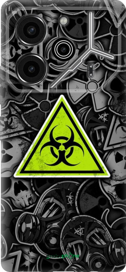 Силиконовый чехол № 5333 для Tecno Pova 6 Pro - 5333u-3689 изображение 