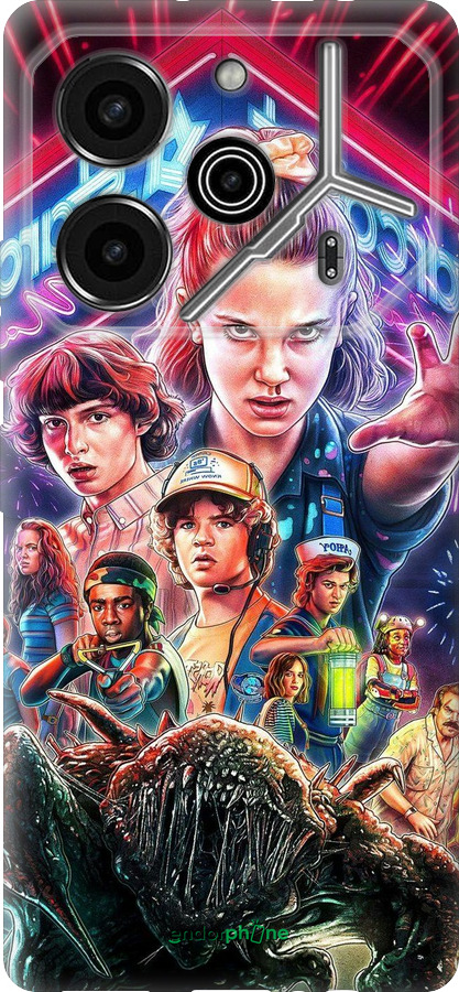 Силиконовый чехол № 5362 для Tecno Pova 6 Pro - 5362u-3689 изображение 