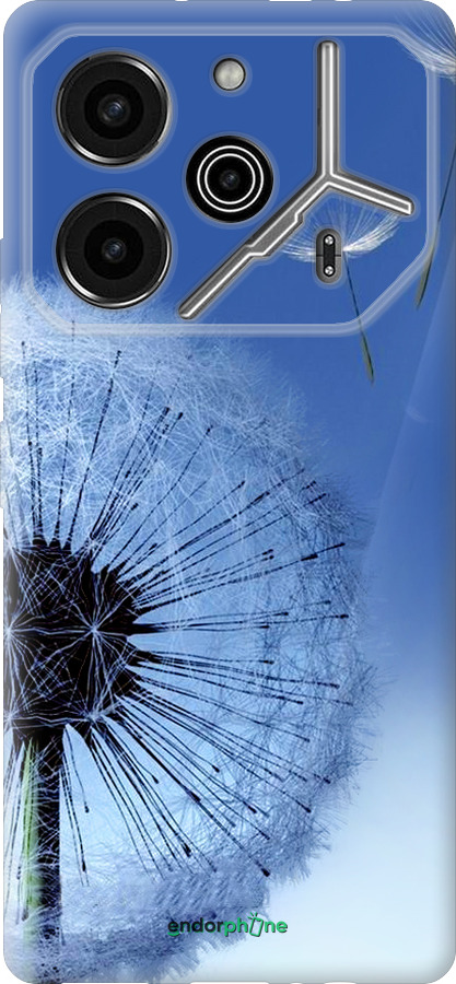 Силиконовый чехол Одуванчик для Tecno Pova 6 Pro - 6005u-3689 изображение 