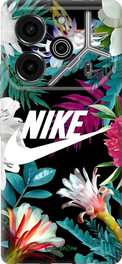 Силиконовый чехол Nike для Tecno Pova 6 Pro - 6378u-3689 изображение 