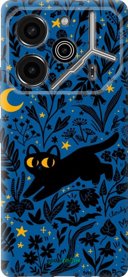 Силіконовий чехол Літня ніч для Tecno Pova 6 Pro - 6472u-3689 изображение 