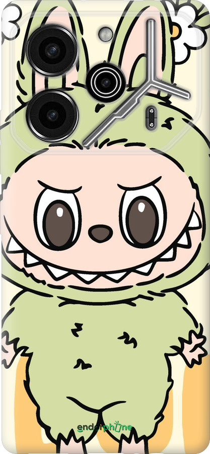 Силиконовый чехол № 6736 для Tecno Pova 6 Pro - 6736u-3689 изображение 